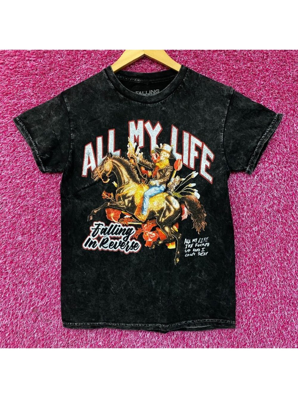 Falling In Reverse All My Life T-Shirt Size Small